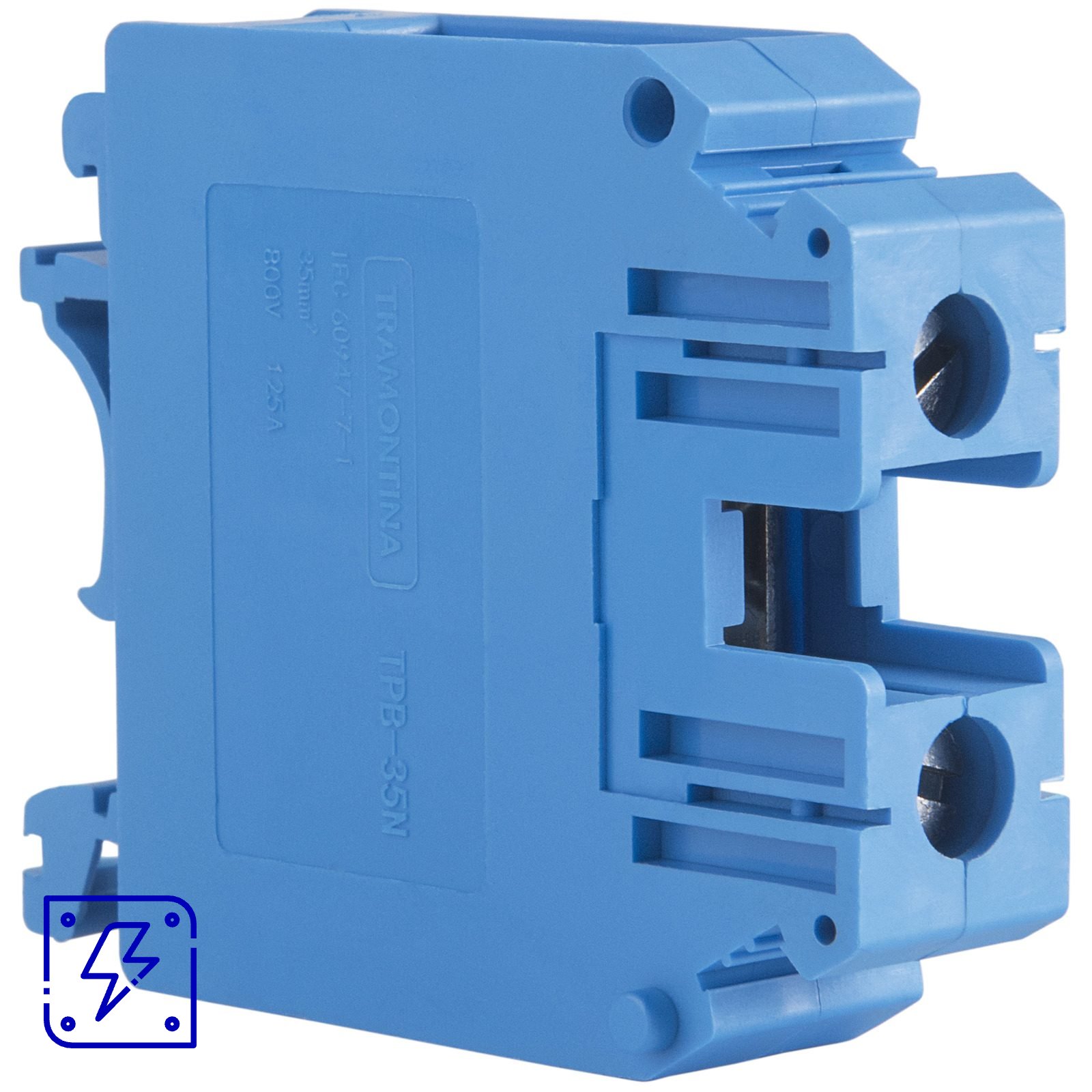 Borne de Conexão a Parafuso Azul 35 mm² Tramontina TPB-35N 20 UNIDADES EMB.MINIMA