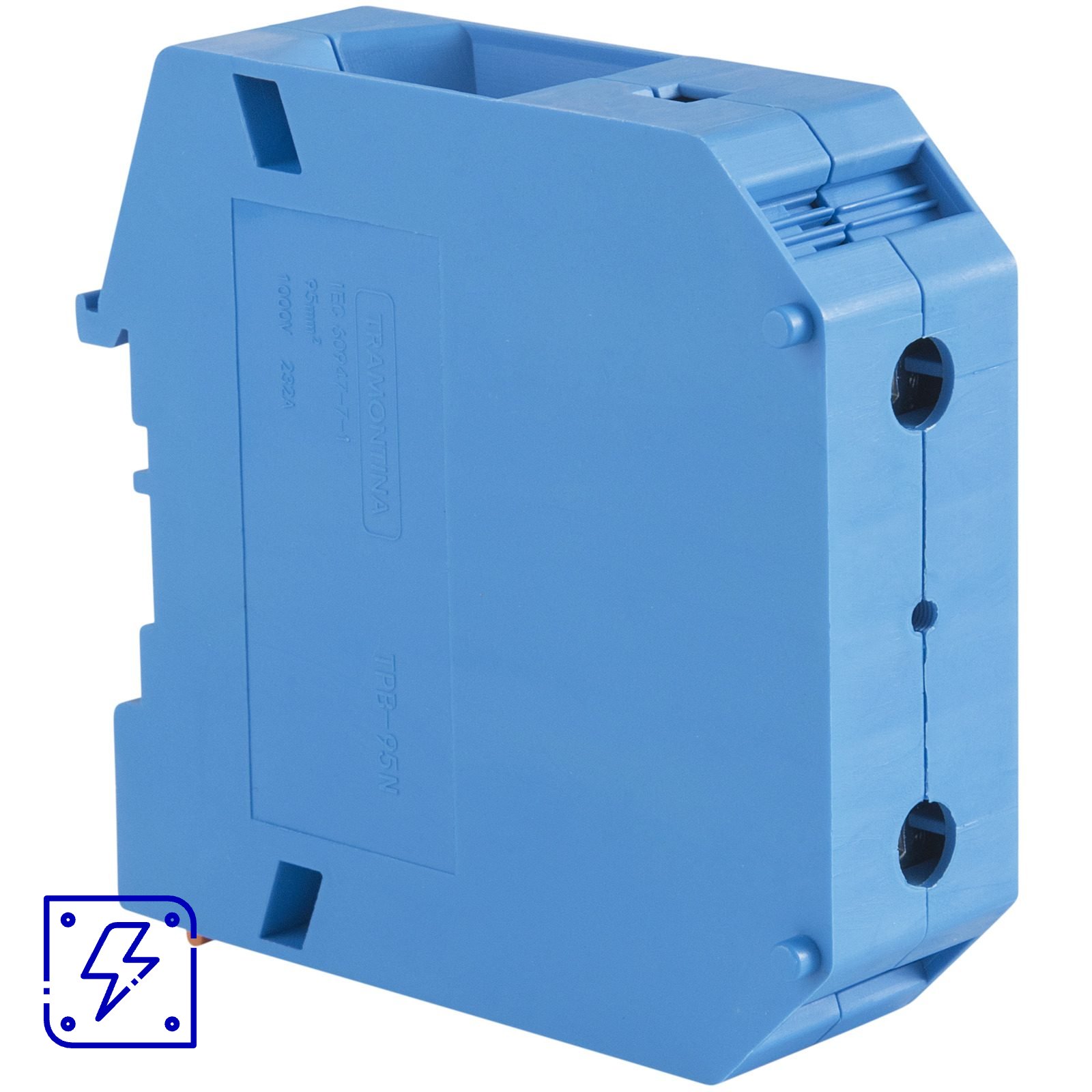 Borne de Conexão a Parafuso Azul 95 mm² Tramontina TPB-95N 10 UNIDADES EMB.MINIMA