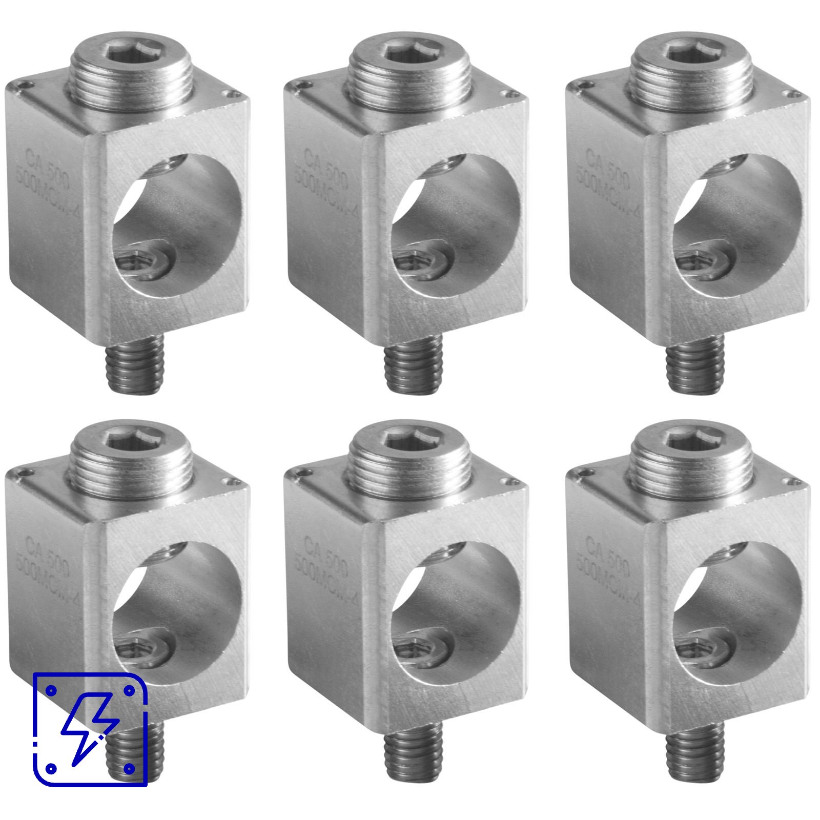 Conector para Disjuntor Caixa Moldada Tramontina Frame 400S - 6 Peças 1 UNIDADES EMB.MINIMA