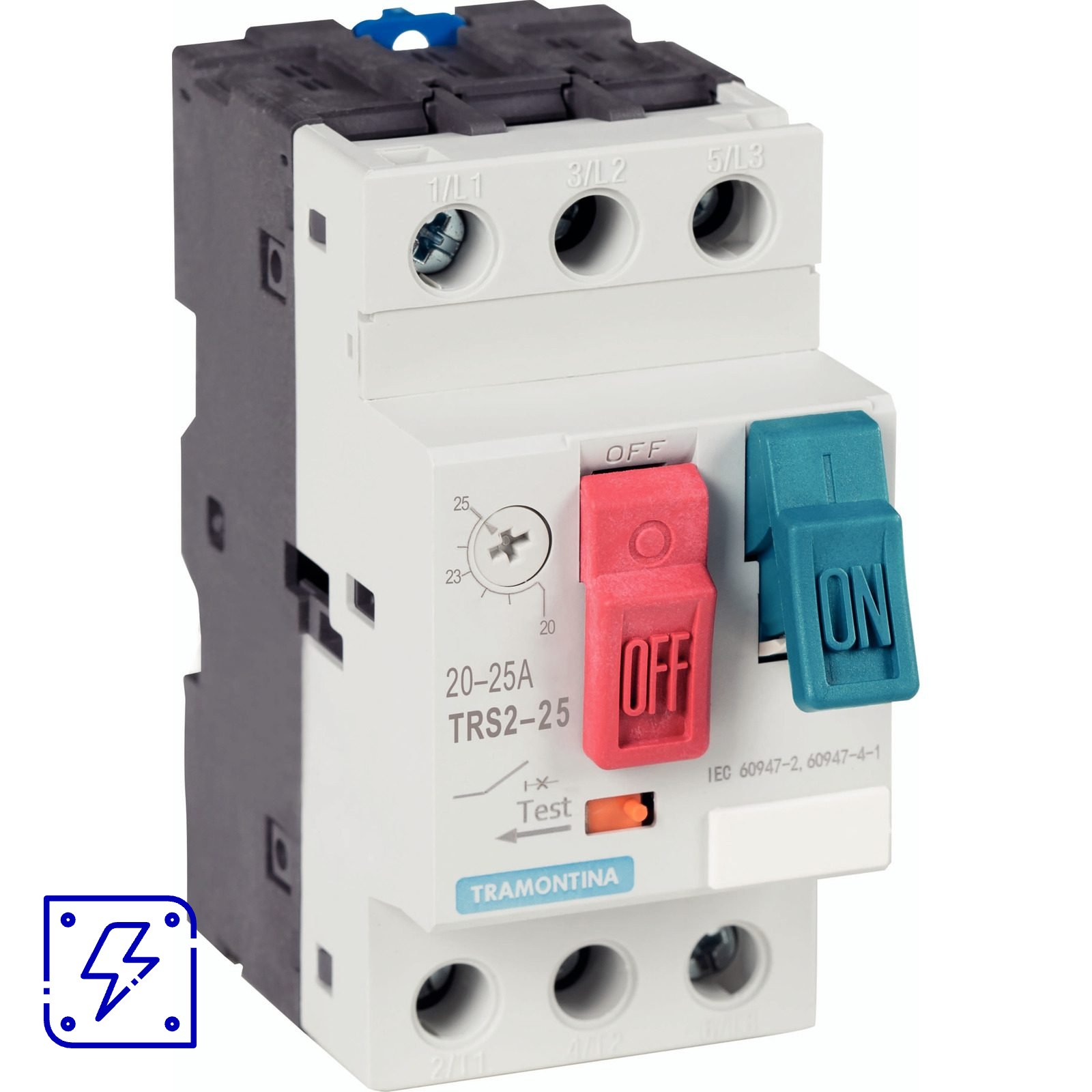 Disjuntor Motor Tramontina TRS2-25 20~25 A 1 UNIDADES EMB.MINIMA