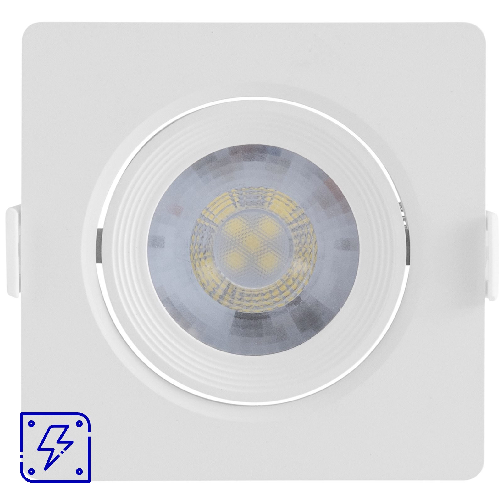 Spot Led Quadrado 5 W - 6500K Branco Tramontina 50 UNIDADES EMB.MINIMA