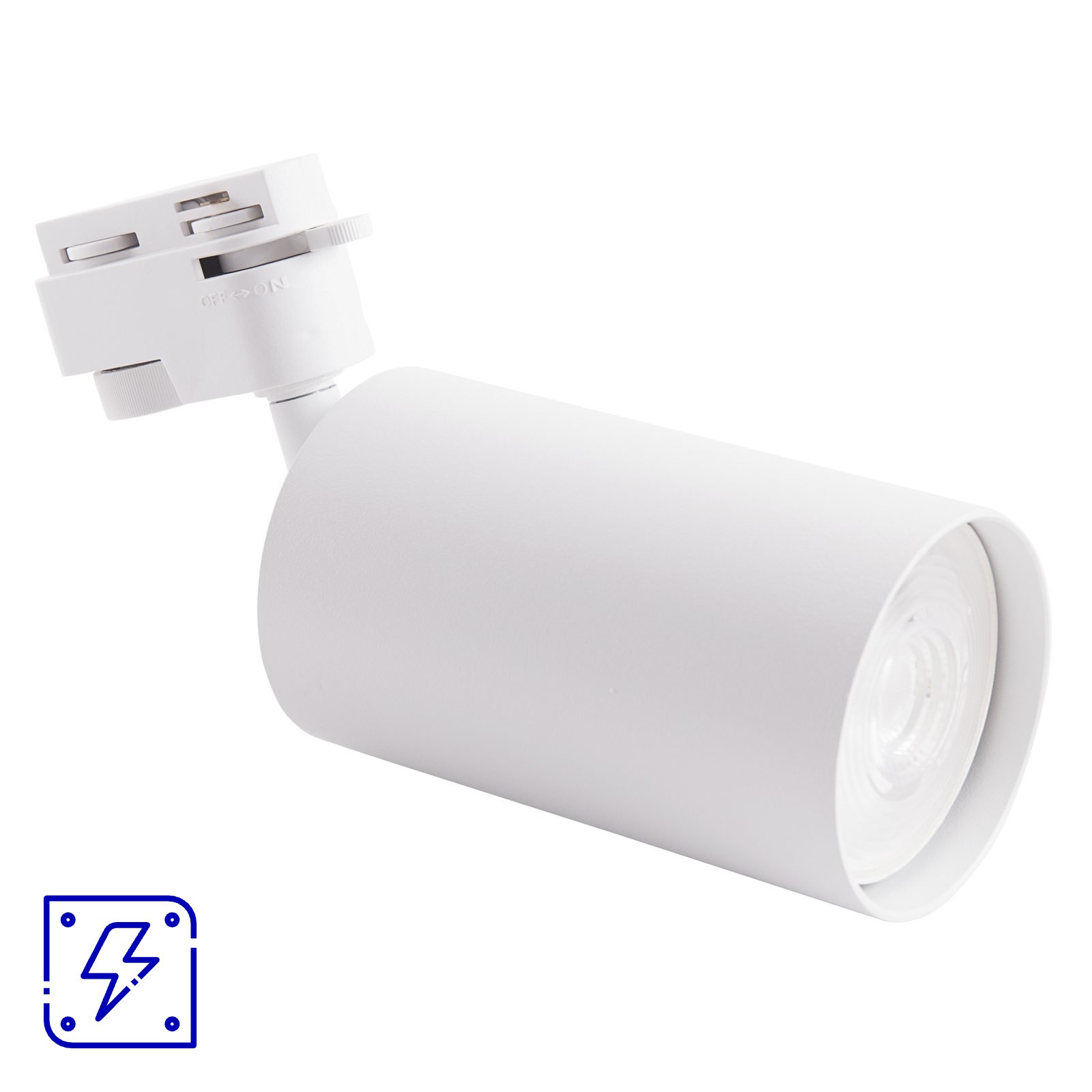 Suporte PAR20 Branco Para Trilho Eletrificado Tramontina 20 UNIDADES EMB.MINIMA
