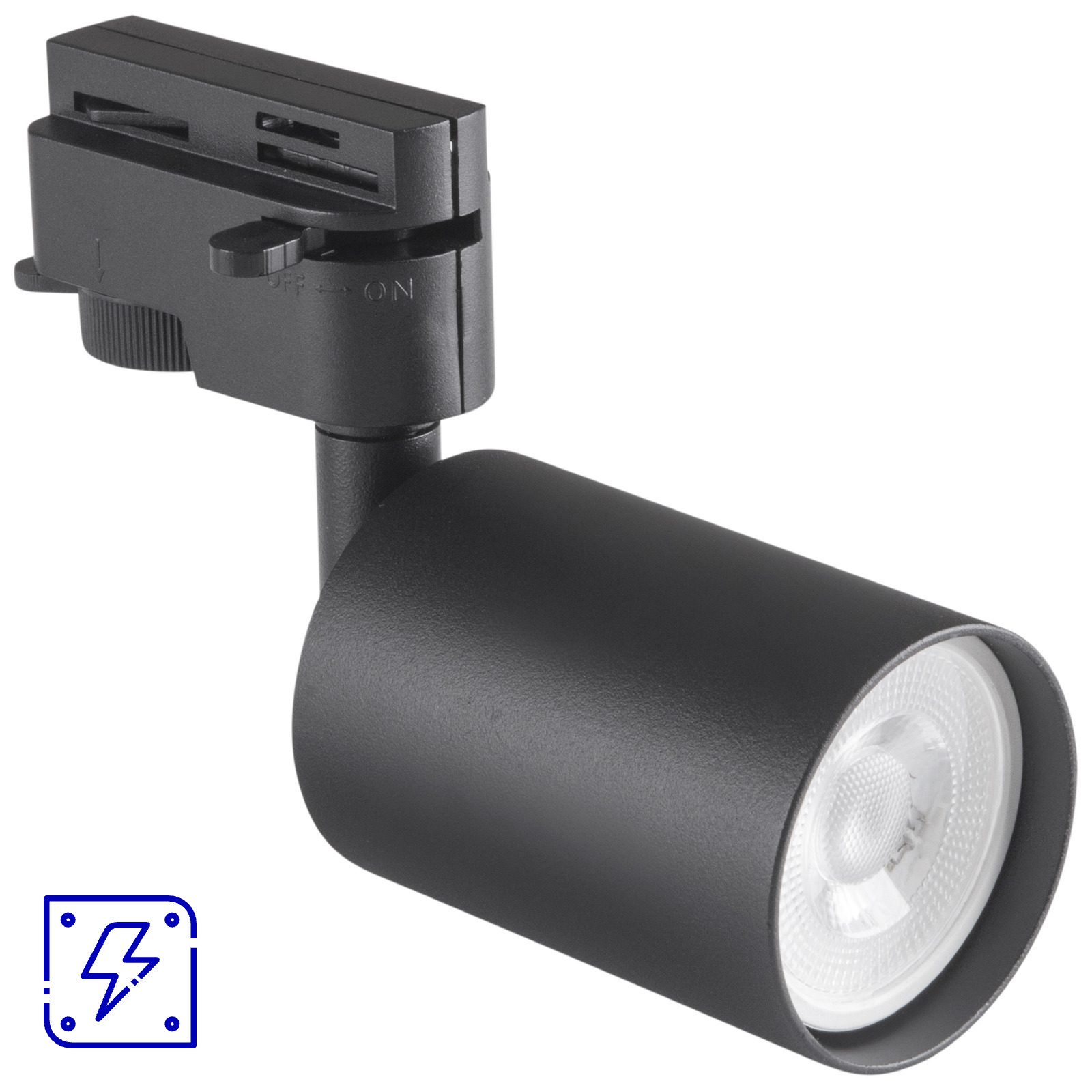 Suporte MR16 Preto Para Trilho Eletrificado Tramontina 20 UNIDADES EMB.MINIMA