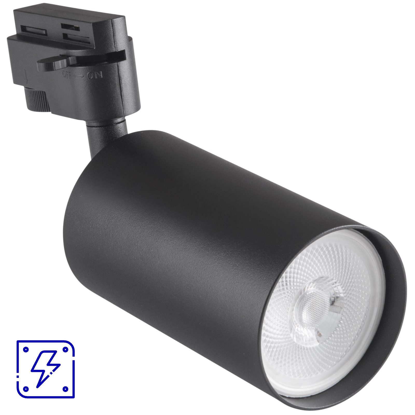Suporte PAR20 Preto Para Trilho Eletrificado Tramontina 20 UNIDADES EMB.MINIMA