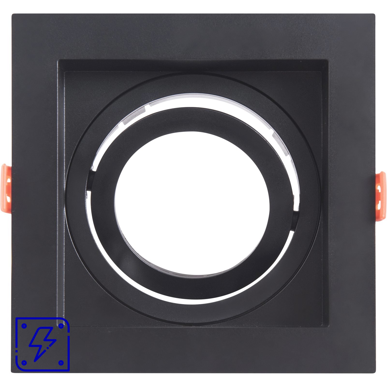 Suporte para lâmpada LED direcional PAR20 Tramontina de Embutir Quadrado Recuado 20 UNIDADES EMB.MINIMA