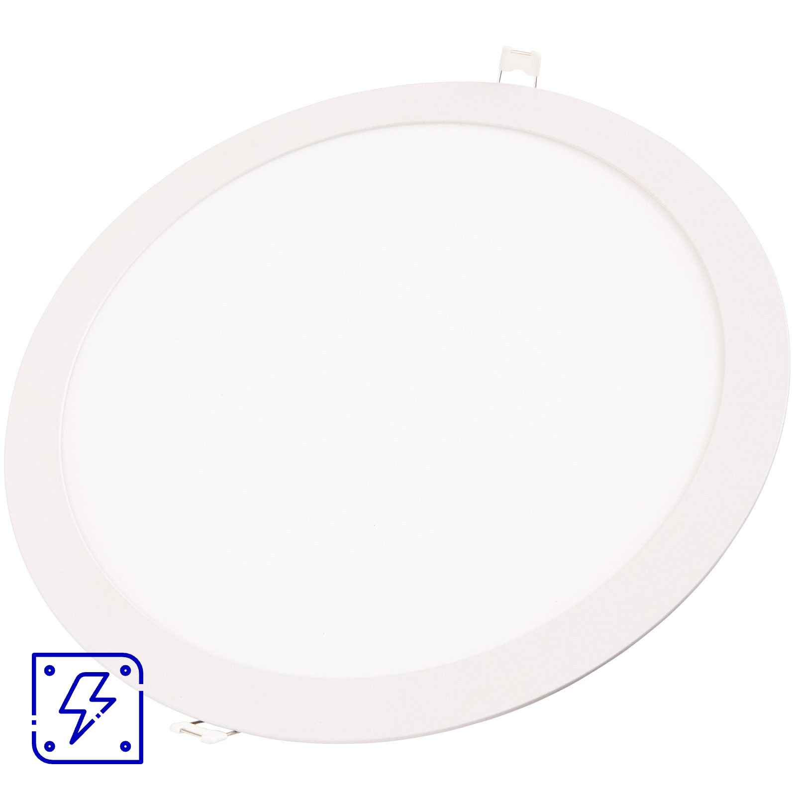 Plafon LED Tramontina Redondo de Embutir 24 W 6500 K Luz Branca 20 UNIDADES EMB.MINIMA
