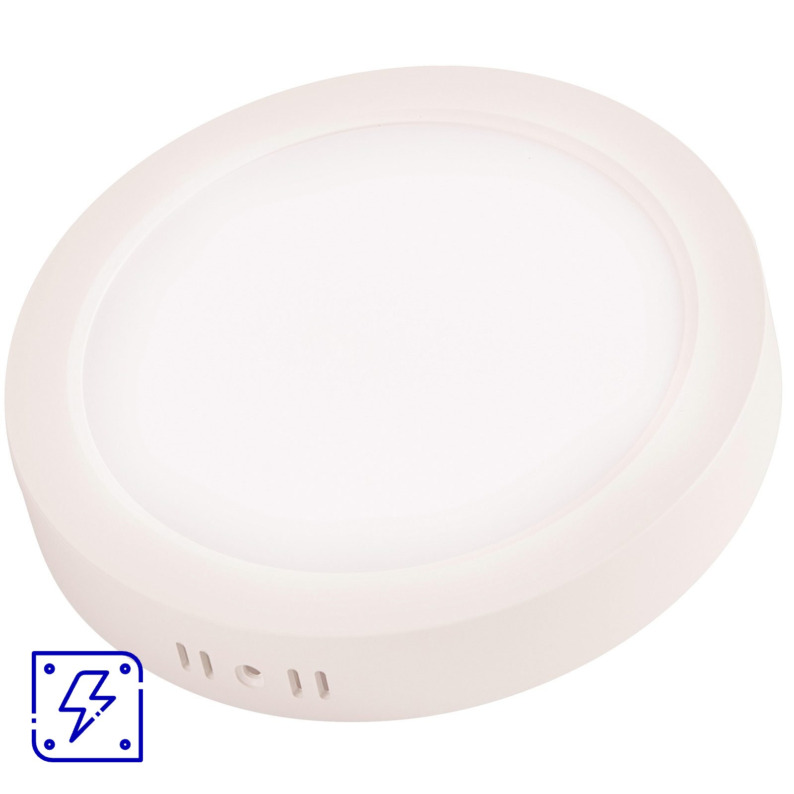 Plafon LED Tramontina Redondo Backlight de Sobrepor 1500 lm 18 W Bivolt 4000 K Luz Neutra 30 UNIDADES EMB.MINIMA