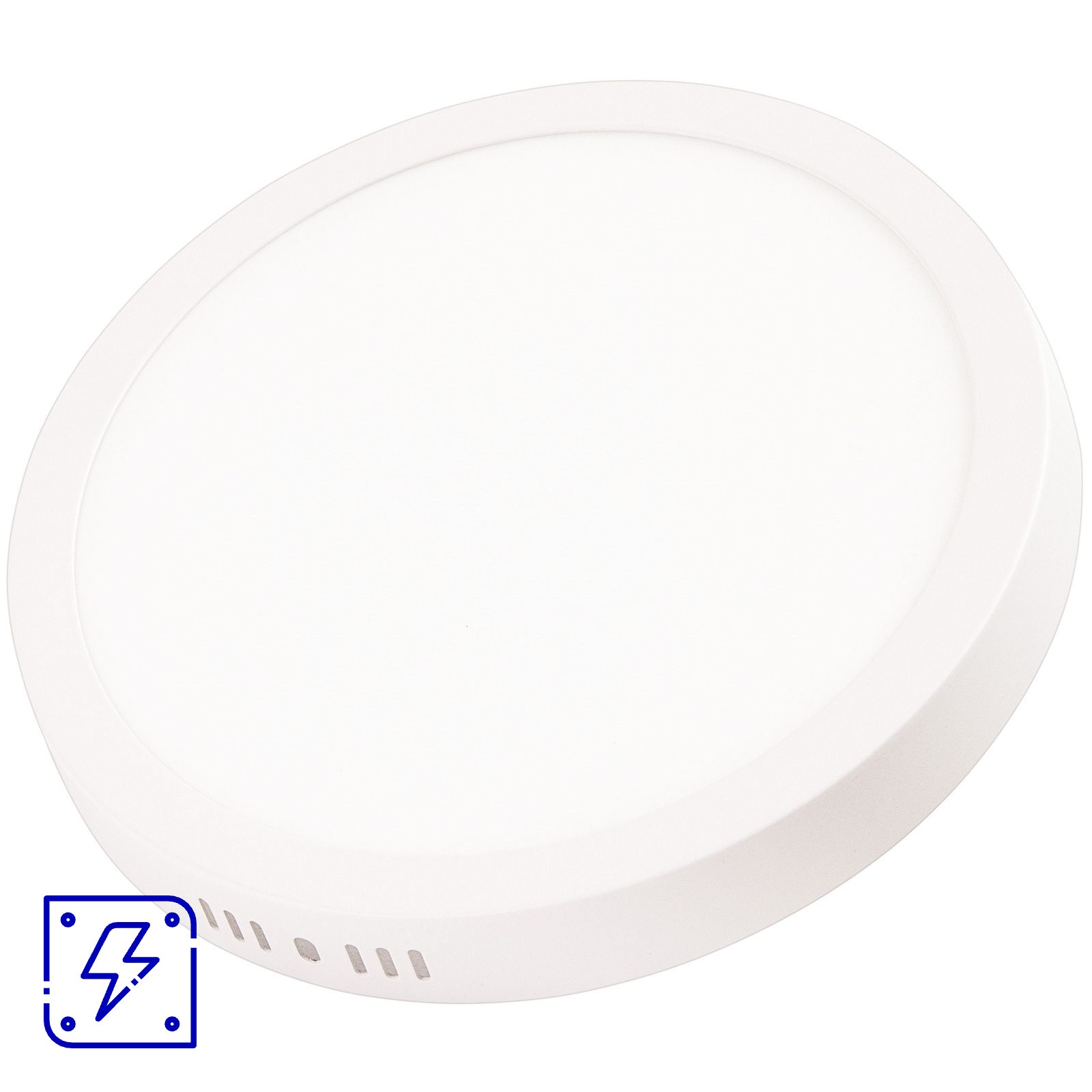 Plafon Fita LED Tramontina Redondo de Sobrepor Branco 24 W 4000 K 1680 lm Luz Neutra 20 UNIDADES EMB.MINIMA