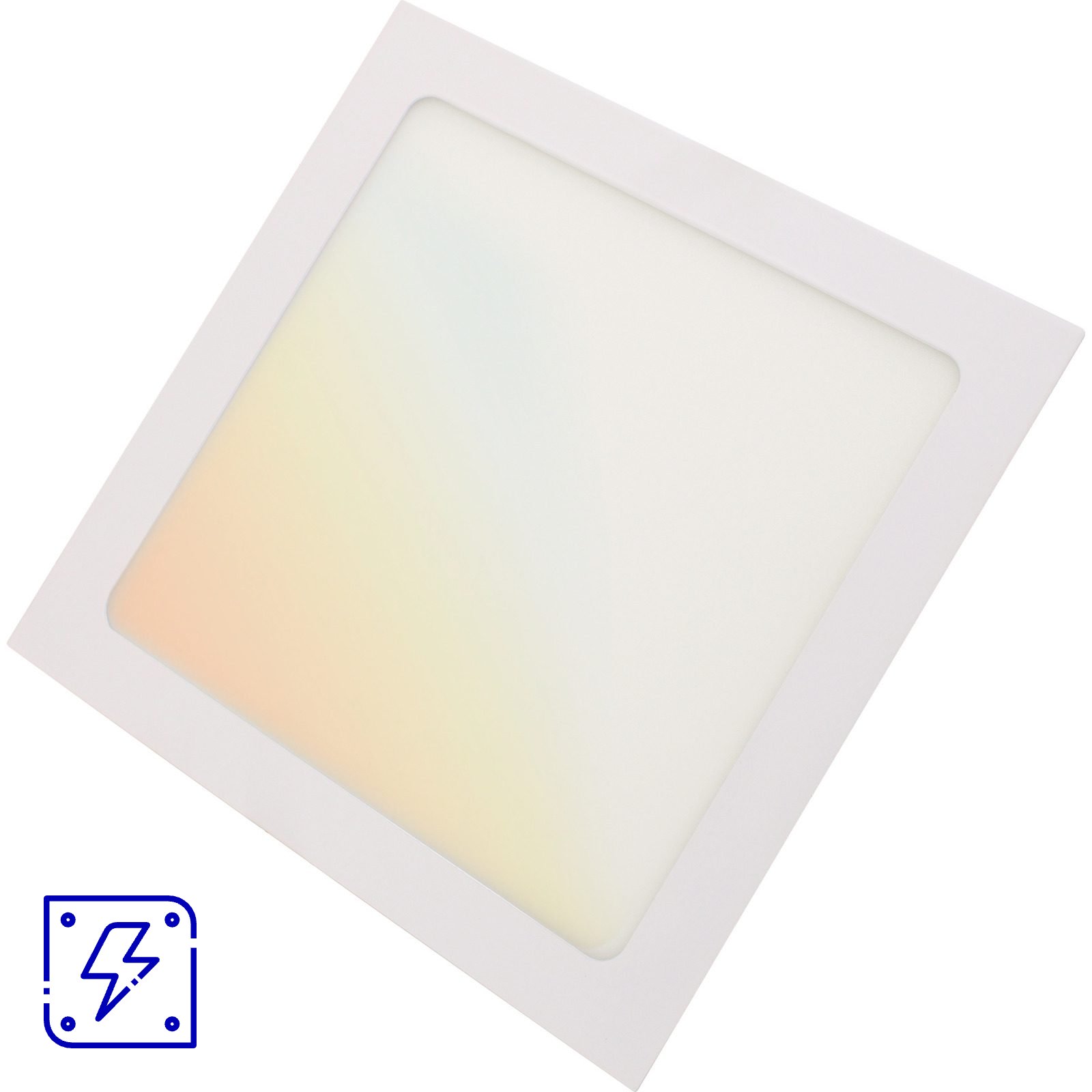 Plafon Quadrado de Embutir Tramontina Smart Led 1440 lm 18 W 20 UNIDADES EMB.MINIMA