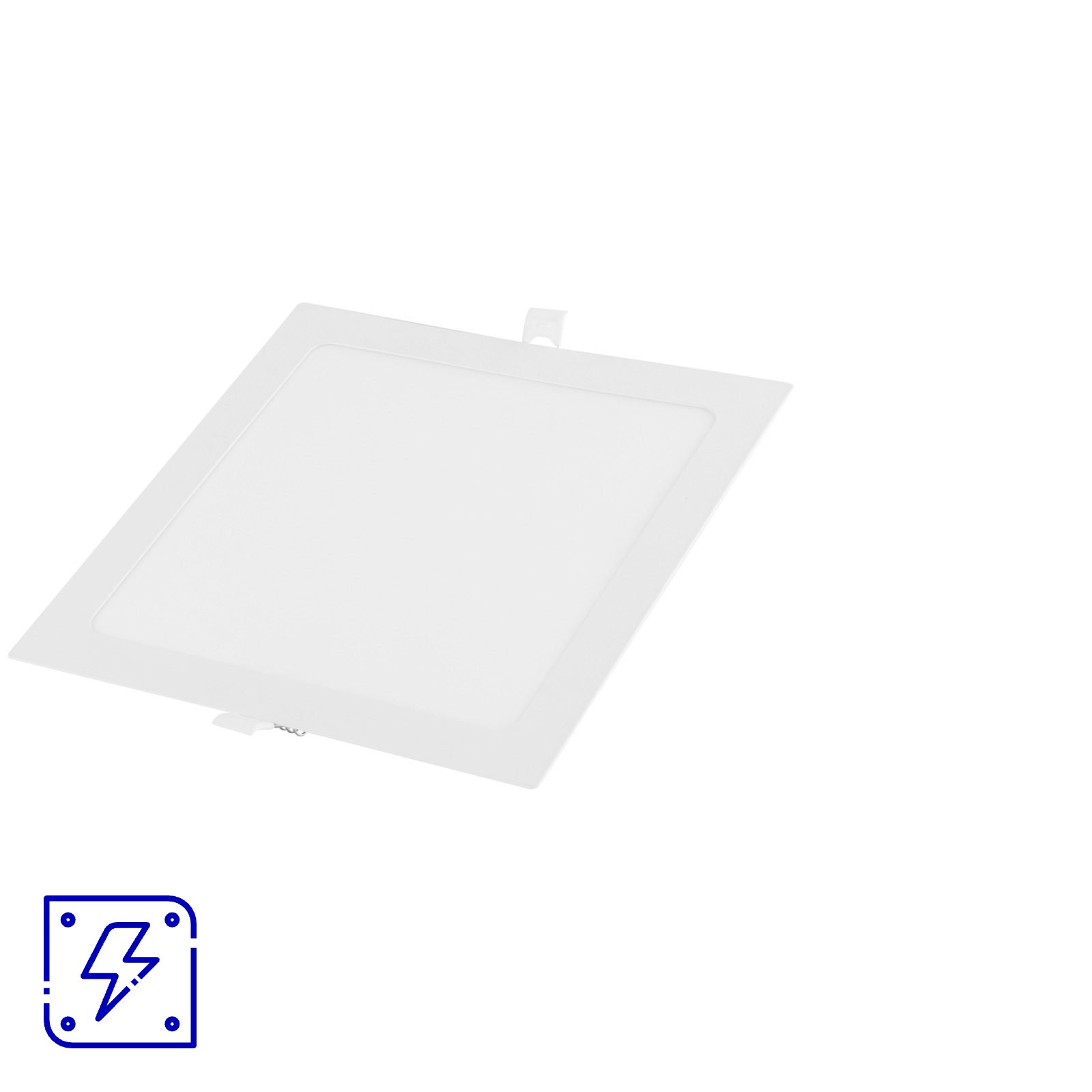 Plafon Fita LED Tramontina Quadrado de Embutir Branco 18 W 4000 K 1250 lm Luz Neutra 20 UNIDADES EMB.MINIMA