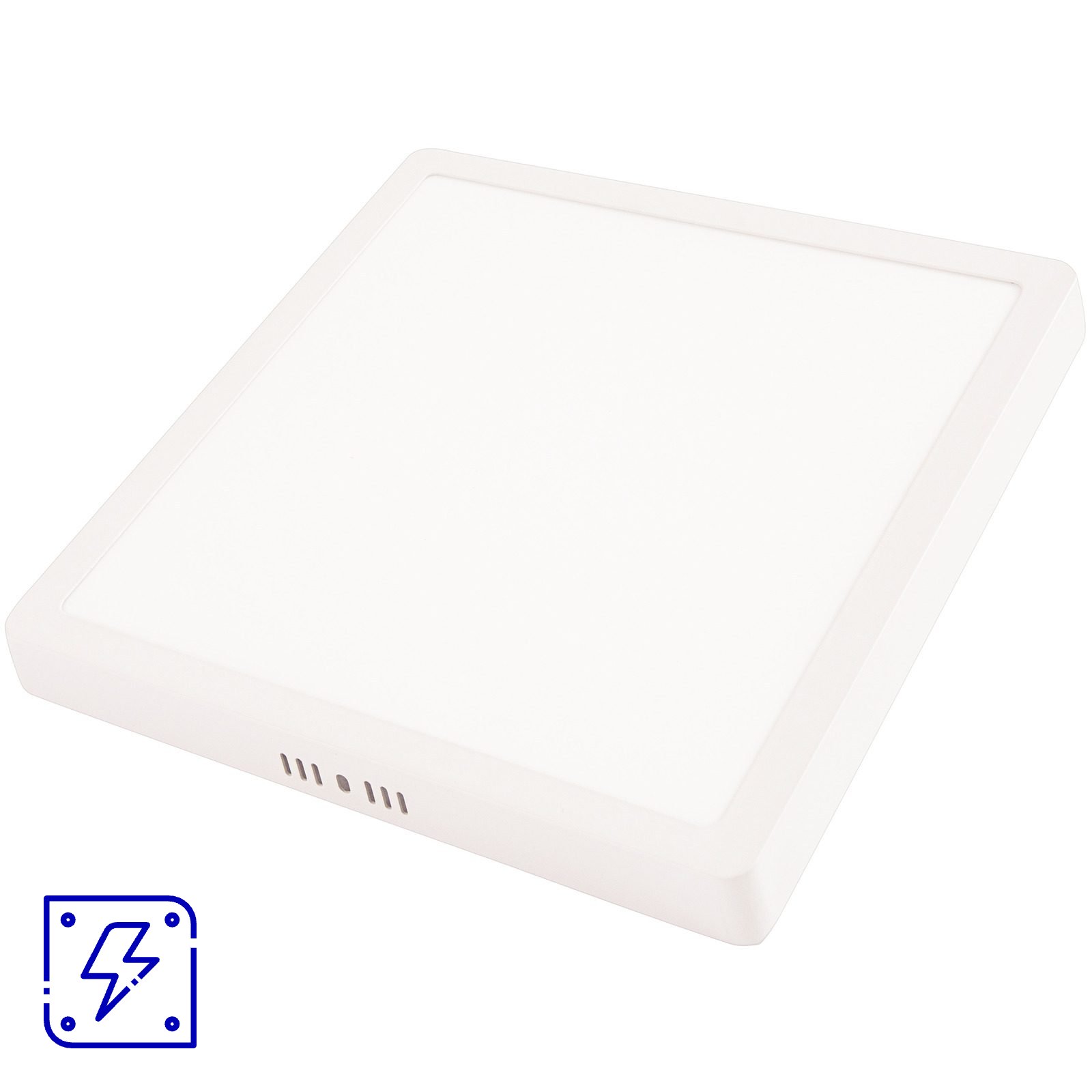 Plafon Fita LED Tramontina Quadrado de Sobrepor Branco 12 W 4000 K 840 lm Luz Neutra 20 UNIDADES EMB.MINIMA
