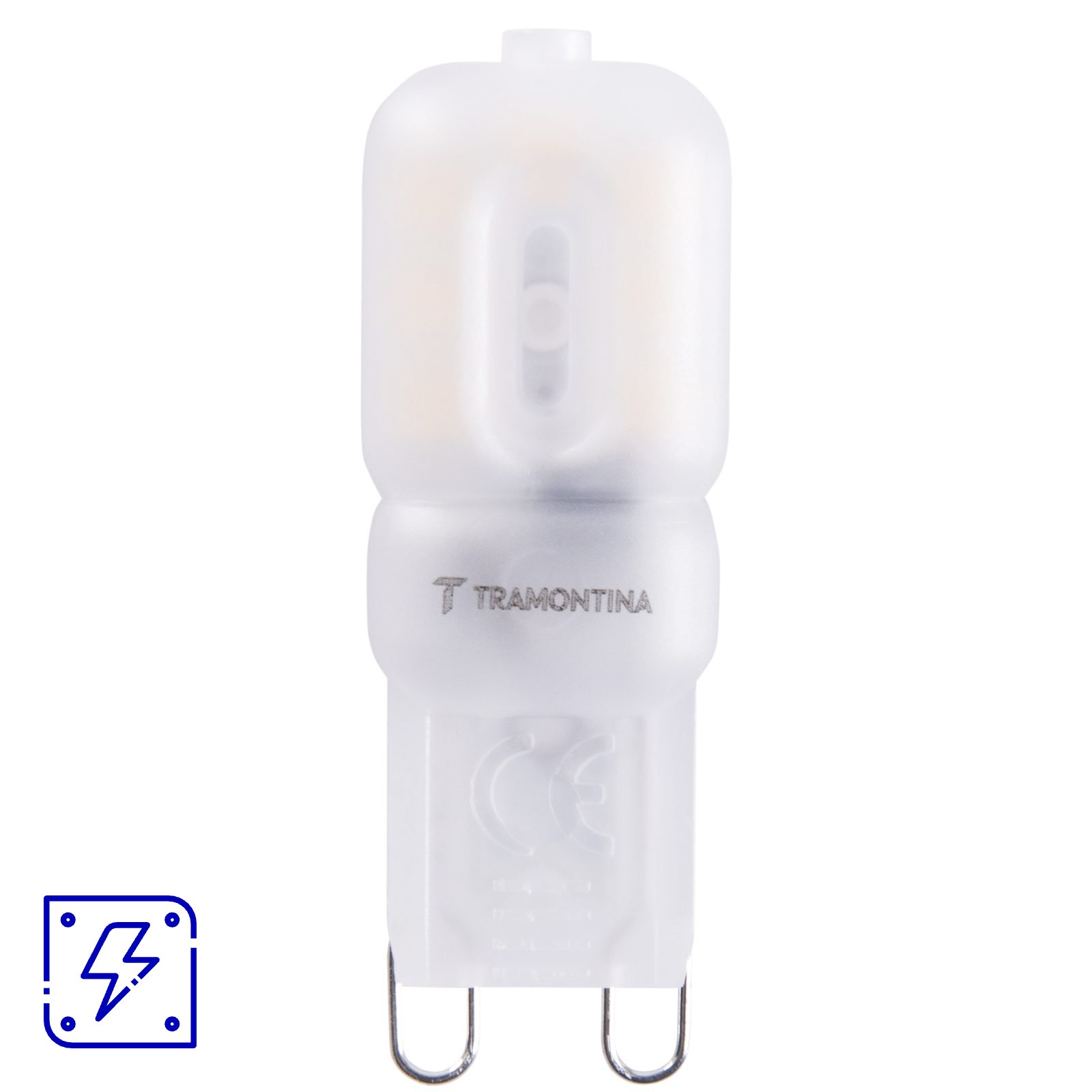 Lâmpada G9 LED Tramontina 2W 3000K 127V 10 UNIDADES EMB.MINIMA