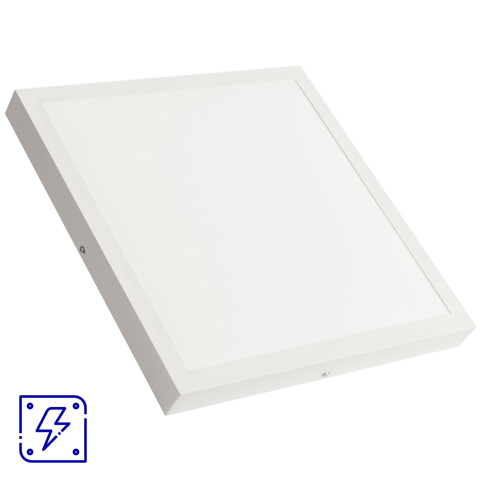 Painel LED Tramontina Quadrado de Sobrepor Branco 40 W 6500 K 3200 lm Luz Branca 6 UNIDADES EMB.MINIMA