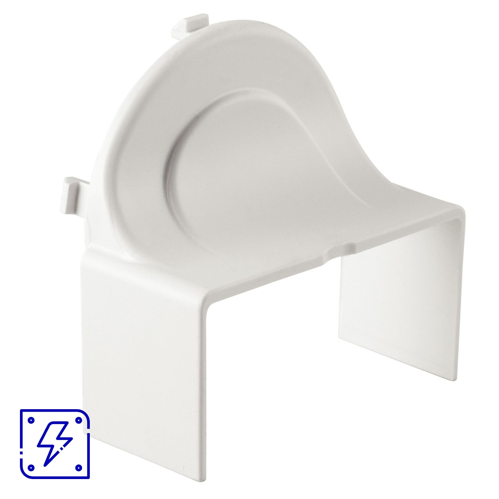 Conector de Saída para Canaleta 40x20 mm Tramontina Branco Lizflex 25 UNIDADES EMB.MINIMA