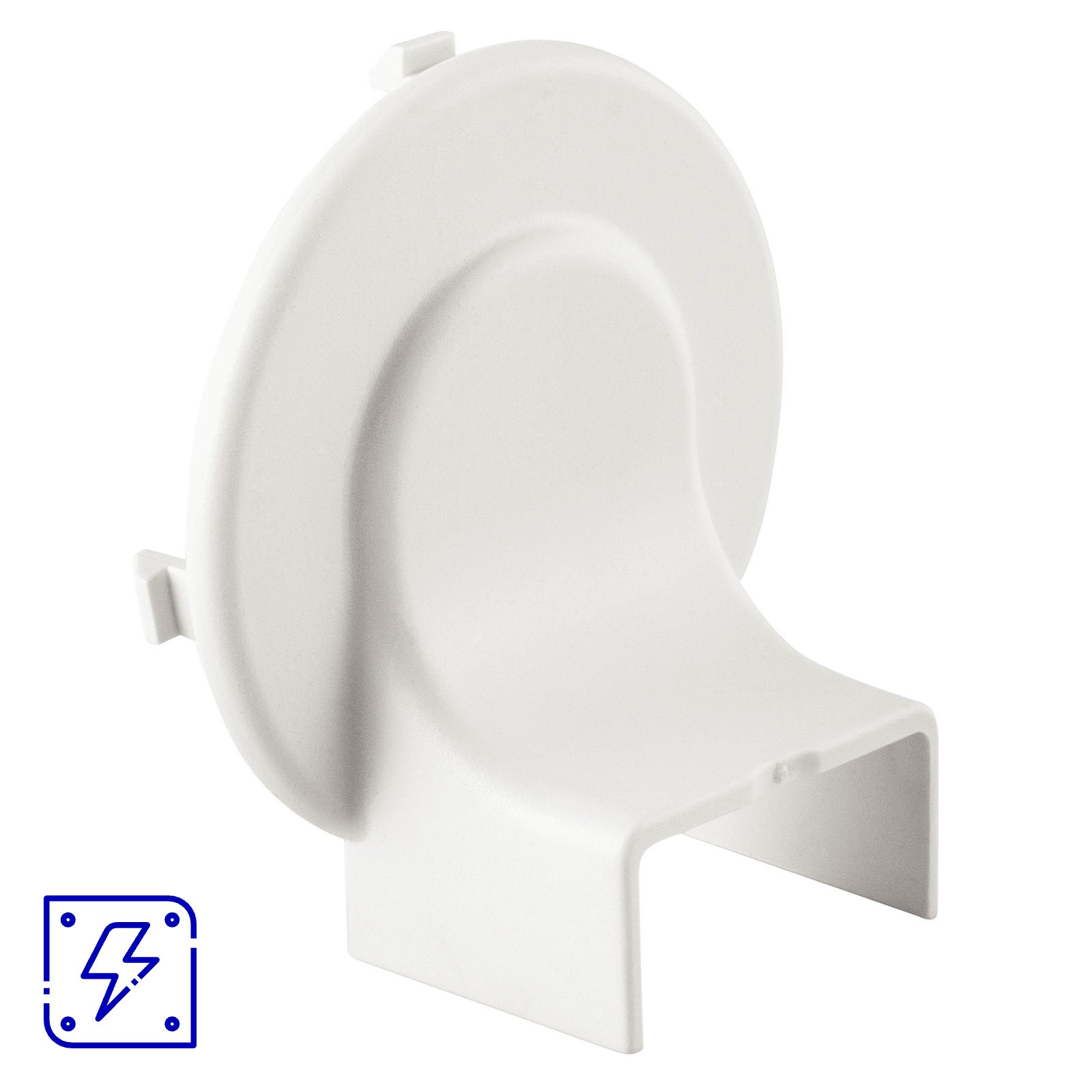 Conector de Saída para Canaleta 20x10 mm Branco Tramontina Lizflex 25 UNIDADES EMB.MINIMA
