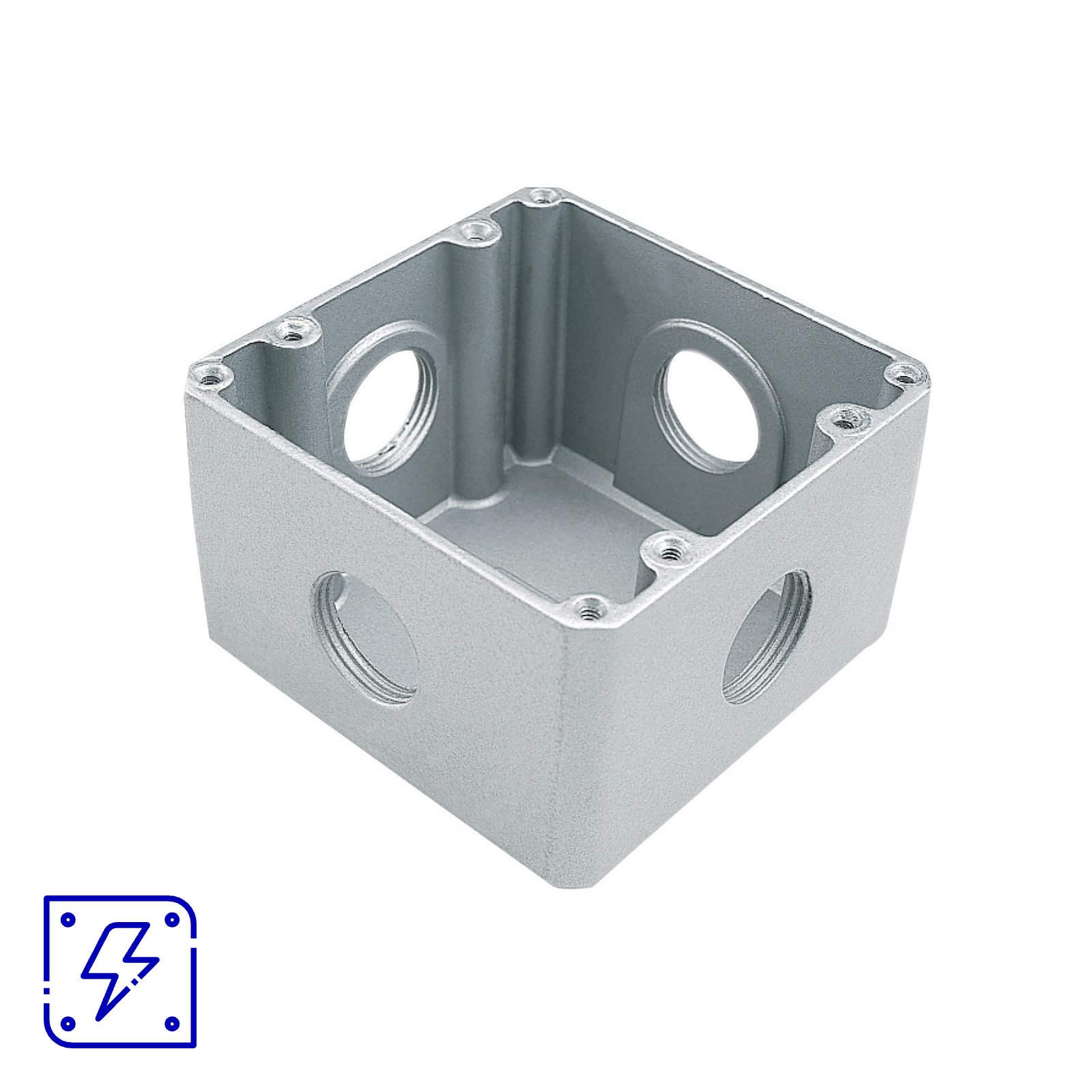Caixa de Piso 4x4 Tramontina Alta 1" 12 UNIDADES EMB.MINIMA