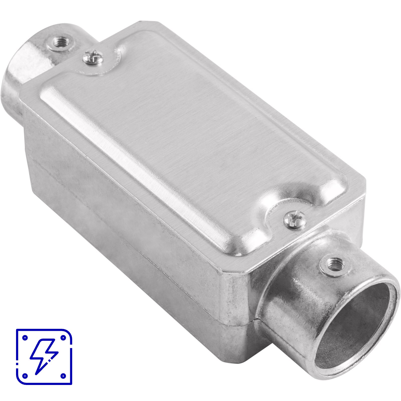Condulete Fixo 3/4" Tipo C Tramontina com Tampa Estampada sem Rosca 12 UNIDADES EMB.MINIMA
