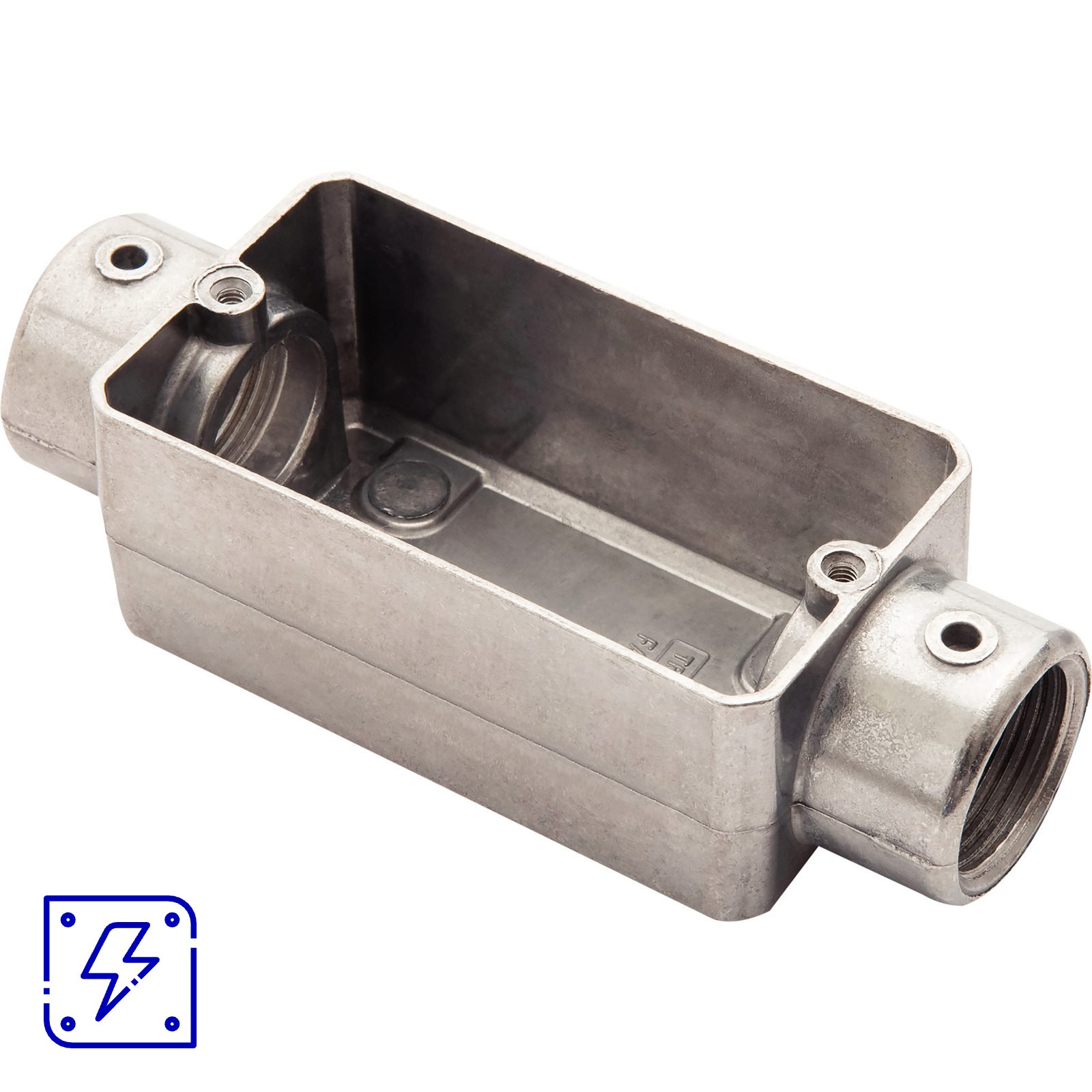 Condulete Fixo Tramontina Tipo C Rosca BSP 1/2" Sem Tampa 12 UNIDADES EMB.MINIMA