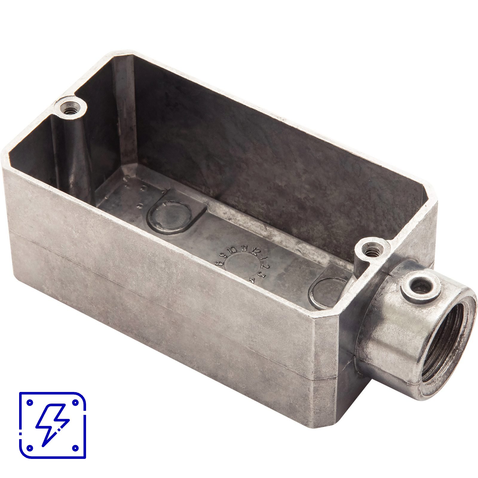 Condulete Fixo 3/4" Tramontina Tipo E sem Tampa com Rosca BSP 12 UNIDADES EMB.MINIMA