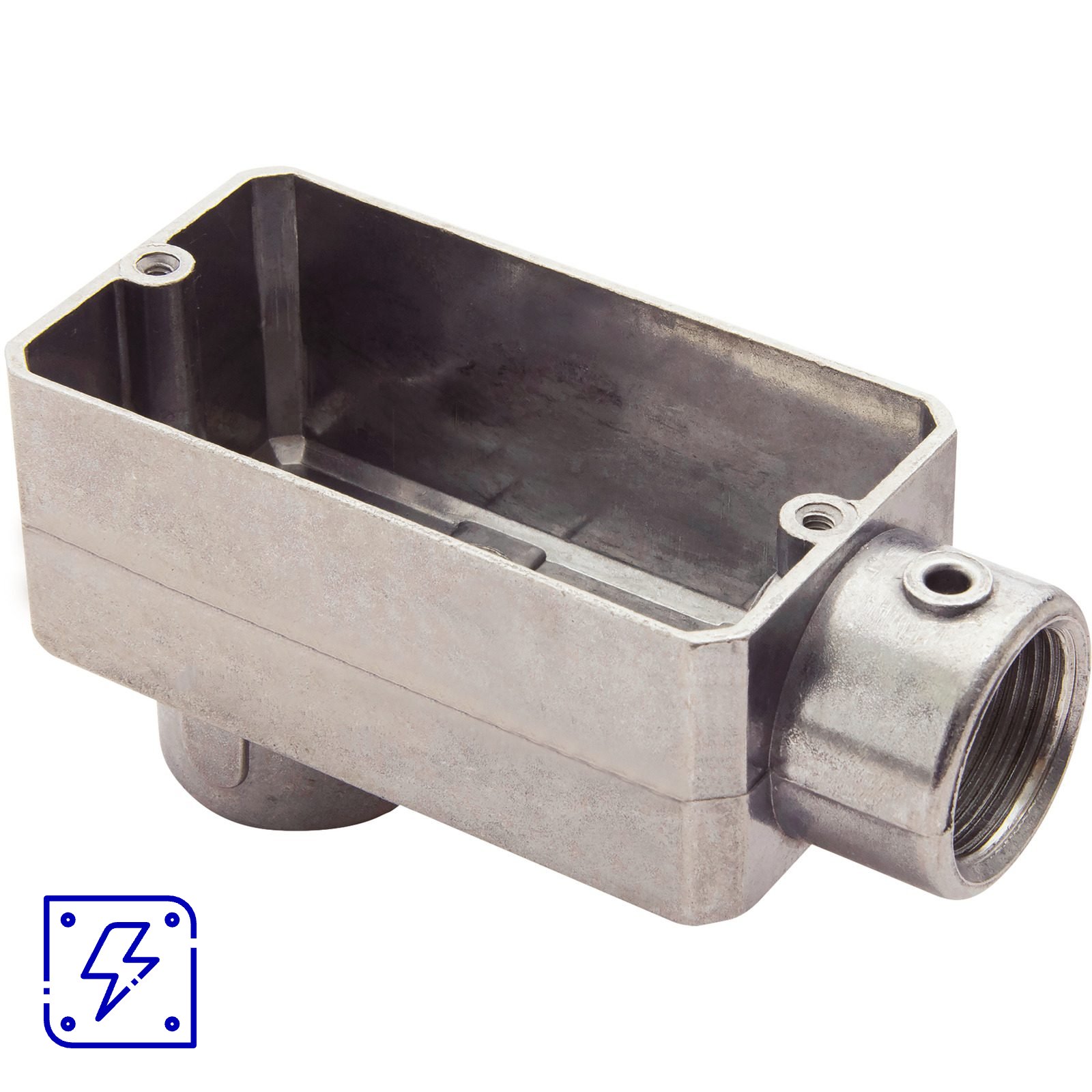 Condulete Fixo 3/4" Tipo LB Tramontina sem Tampa com Rosca e com Pintura Eletrostática a P 12 UNIDADES EMB.MINIMA