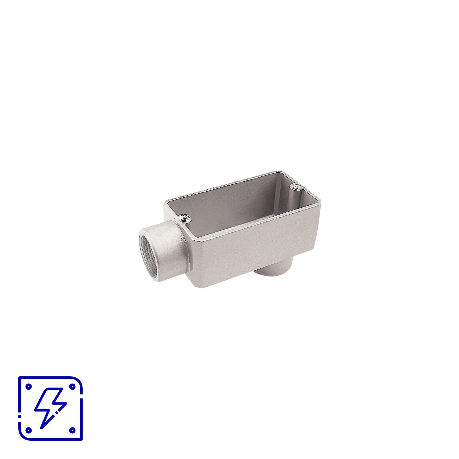 Condulete Fixo 3" Tipo LB Tramontina com Tampa e Rosca com Pintura Eletrostática a Pó 1 UNIDADES EMB.MINIMA