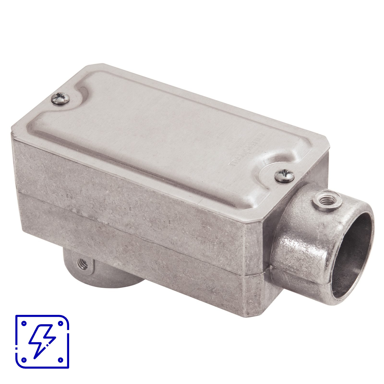 Condulete Fixo 3/4" Tipo LB Tramontina com Tampa sem Rosca 12 UNIDADES EMB.MINIMA