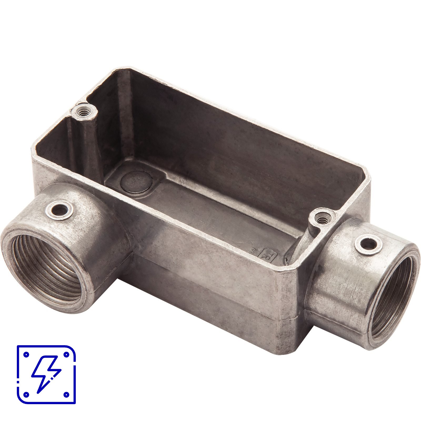 Condulete Fixo 3/4" Tipo LR Tramontina sem Tampa e com Rosca 12 UNIDADES EMB.MINIMA
