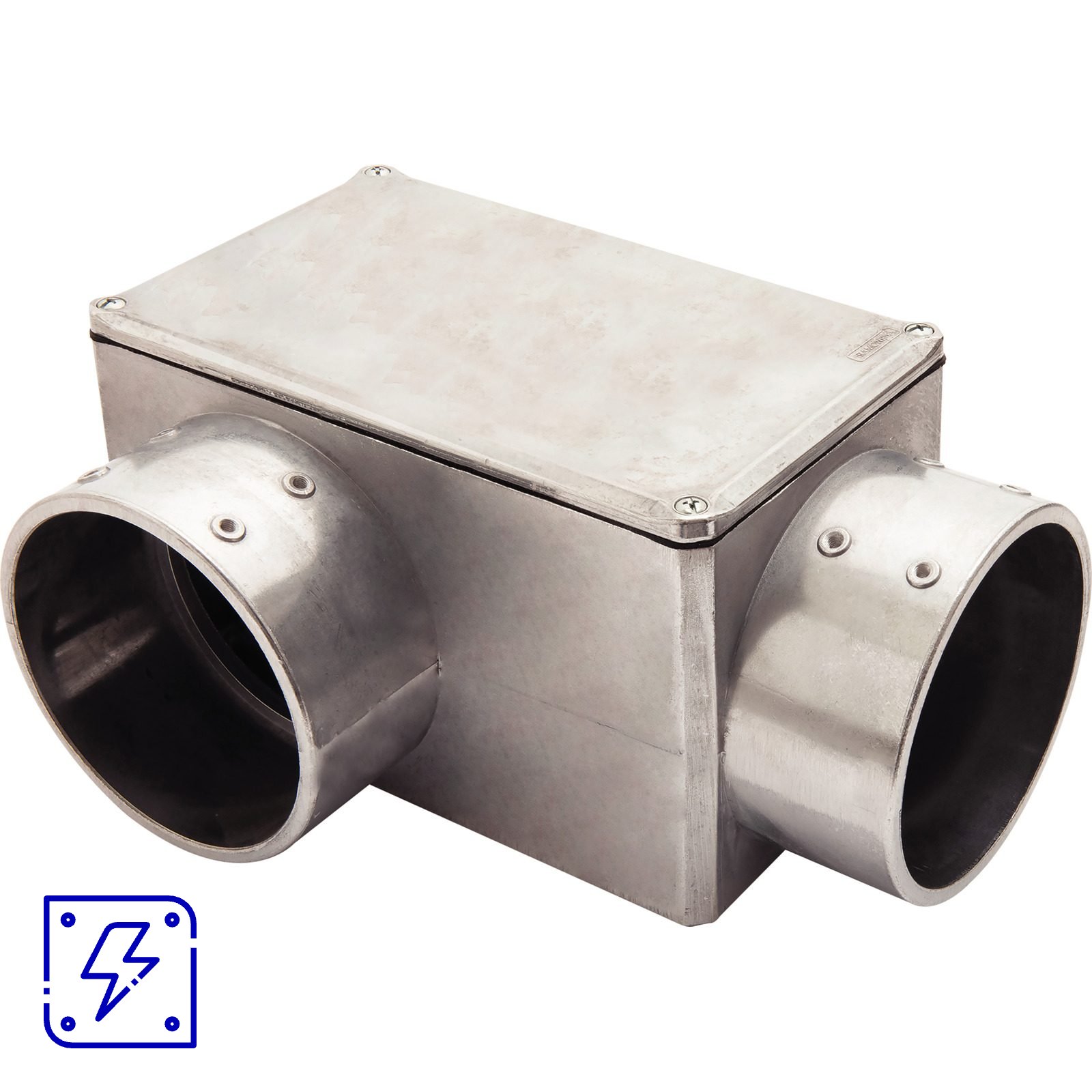 Condulete Fixo 3" Tipo LR Tramontina com Tampa e sem Rosca 1 UNIDADES EMB.MINIMA