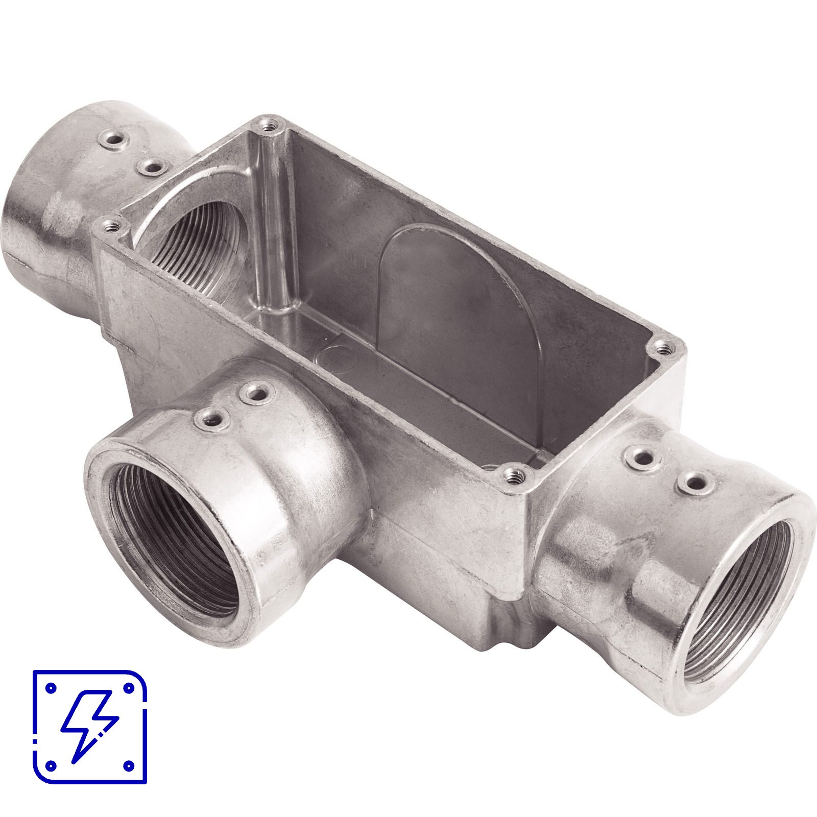 Condulete TG 2" Tipo T Classe V Tramontina com Rosca 4 UNIDADES EMB.MINIMA