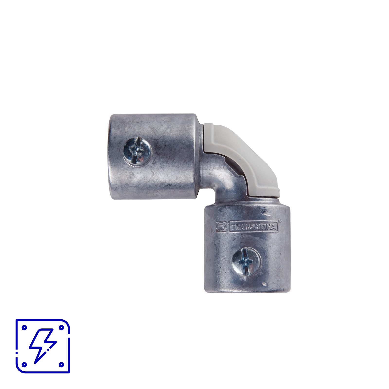 Conector Curvo 1/2" Tramontina sem Rosca 50 UNIDADES EMB.MINIMA