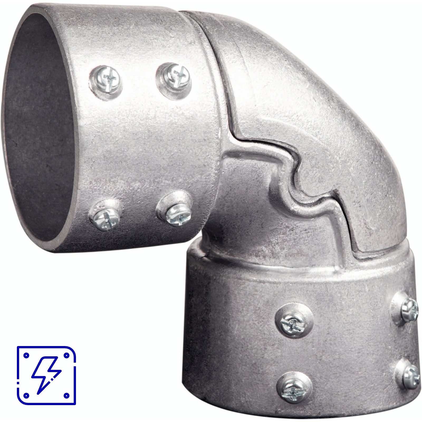 Conector Curvo 4" Tramontina sem Rosca 5 UNIDADES EMB.MINIMA