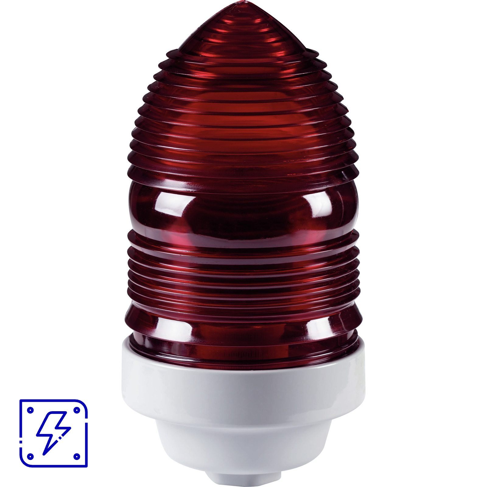 Sinalizador Simples Vermelho 60 W Tramontina em Alumínio 1 UNIDADES EMB.MINIMA