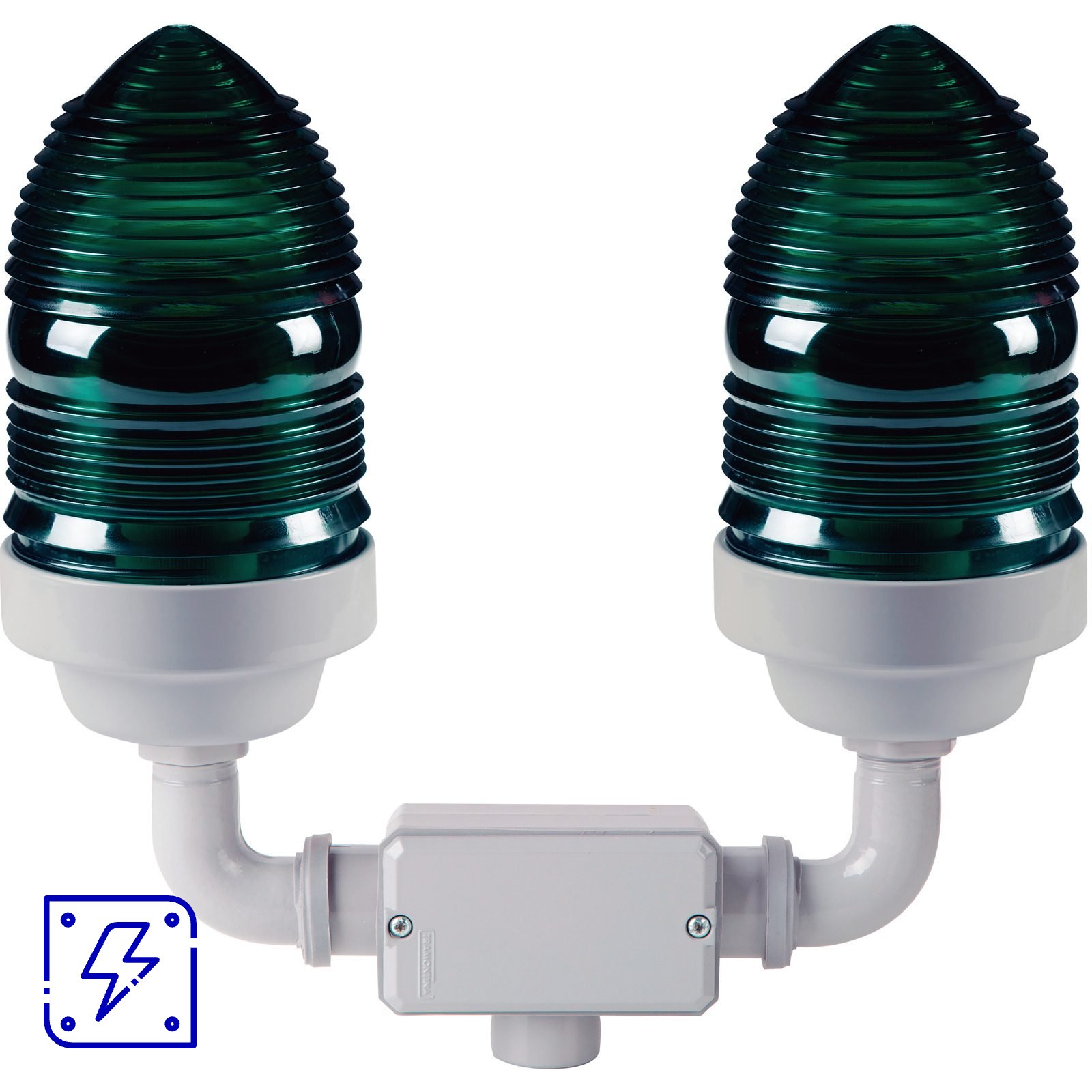 Sinalizador Duplo Verde 60 W Tramontina em Alumínio 1 UNIDADES EMB.MINIMA
