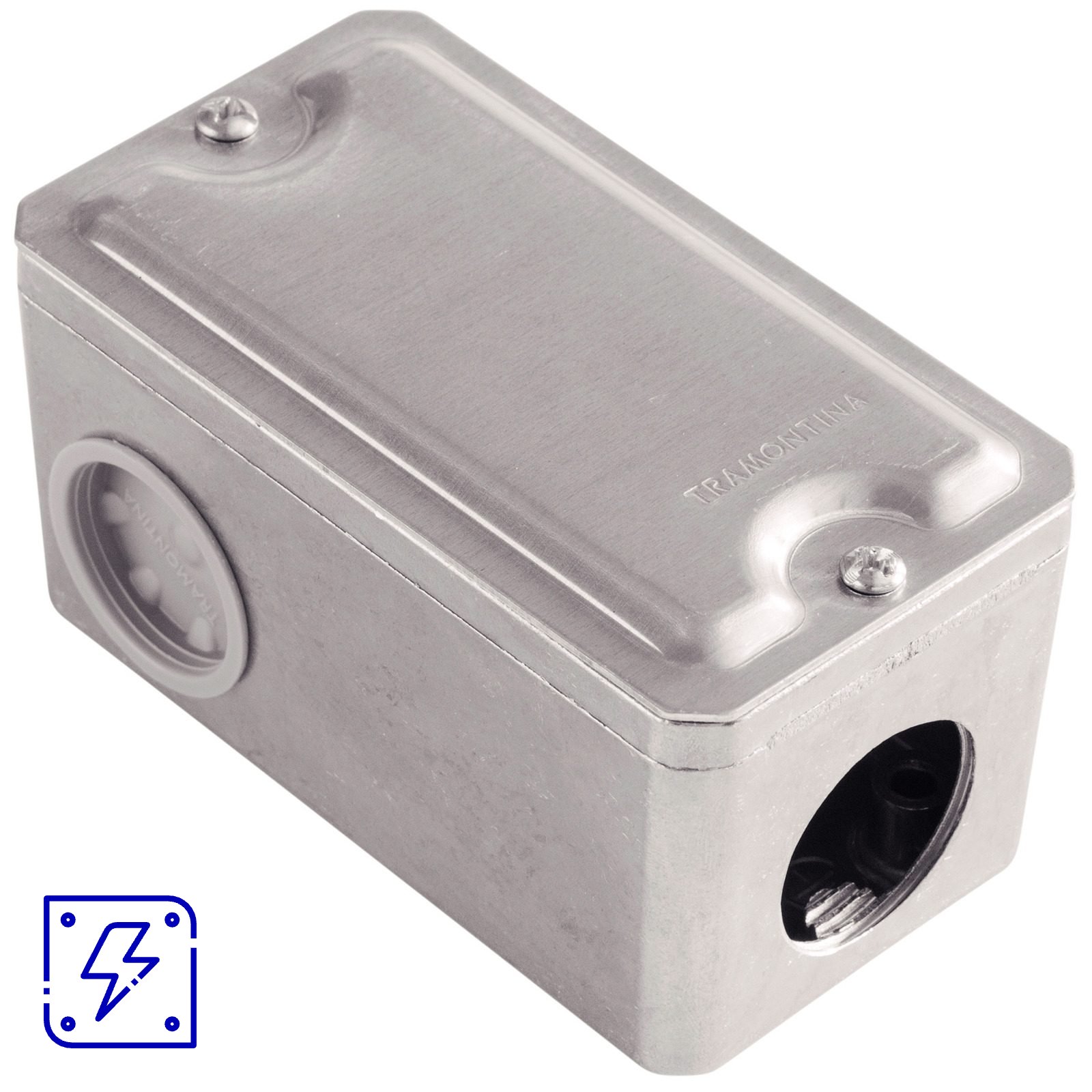 Condulete Múltiplo Flexor L 3/4 com Tampão 12 UNIDADES EMB.MINIMA