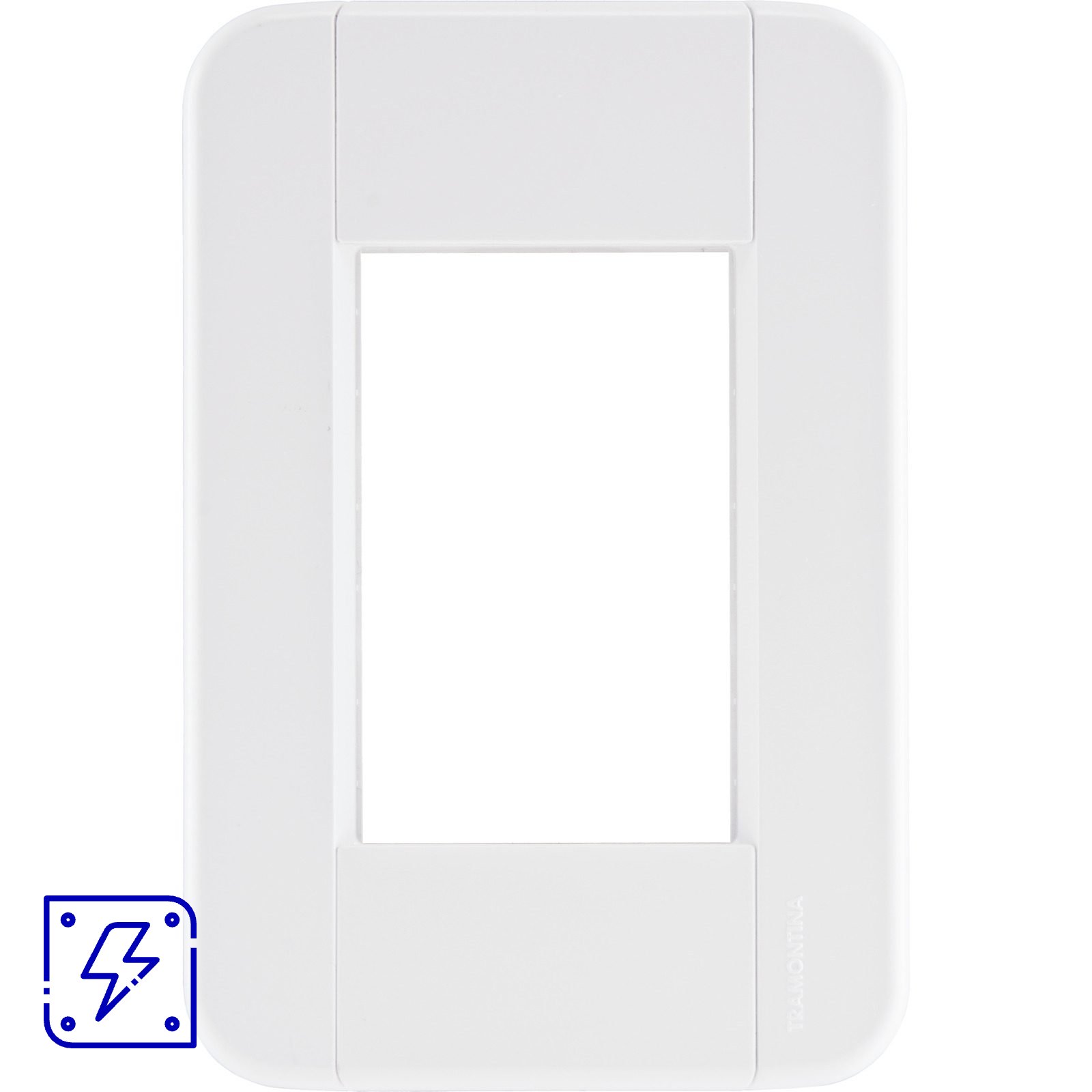 Placa 3 Postos 4x2 Tramontina Tablet Branca 20 UNIDADES EMB.MINIMA