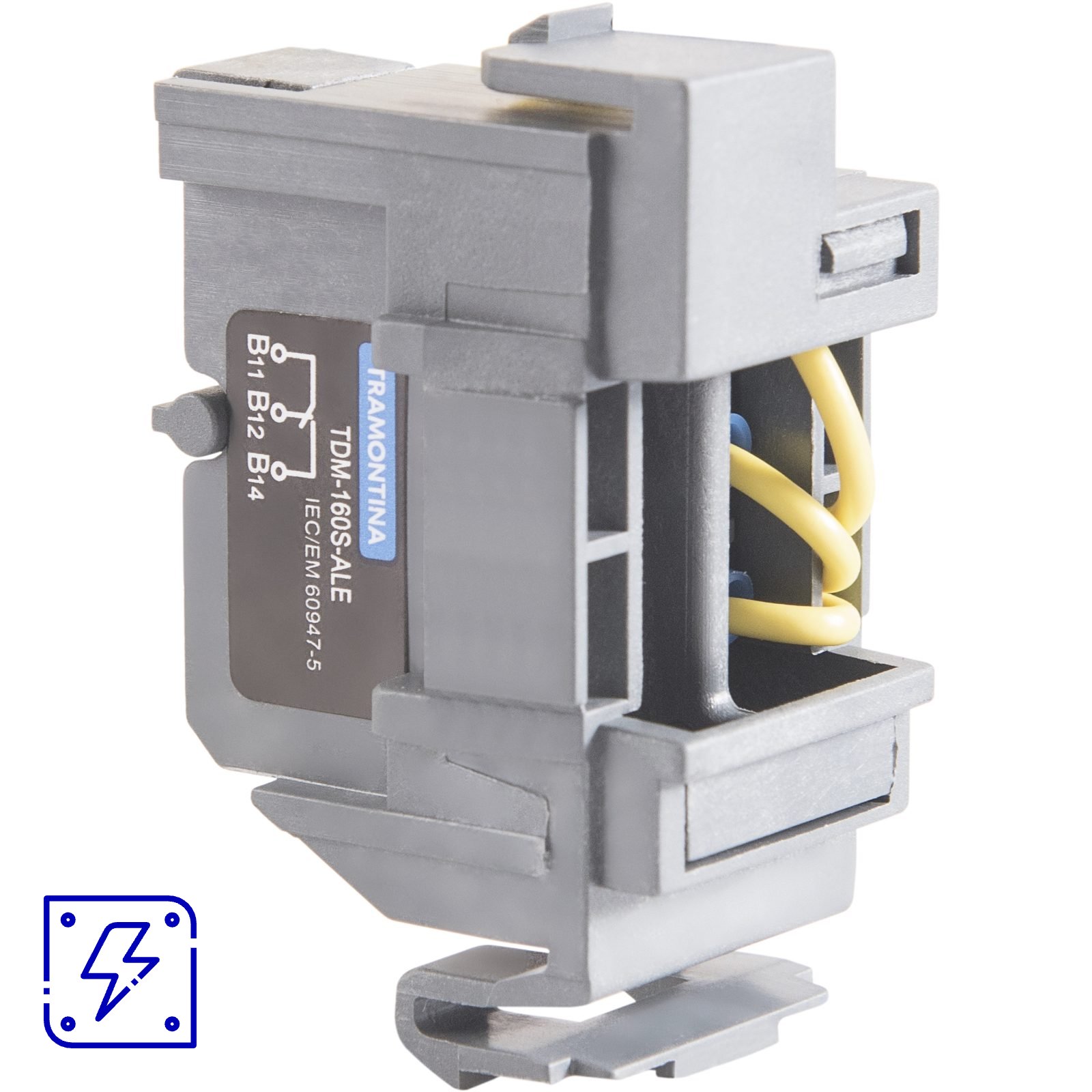 Contato de Alarme TDM Tramontina para Disjuntor Caixa Moldada Frame 160 A Lado Esquerdo 1 UNIDADES EMB.MINIMA