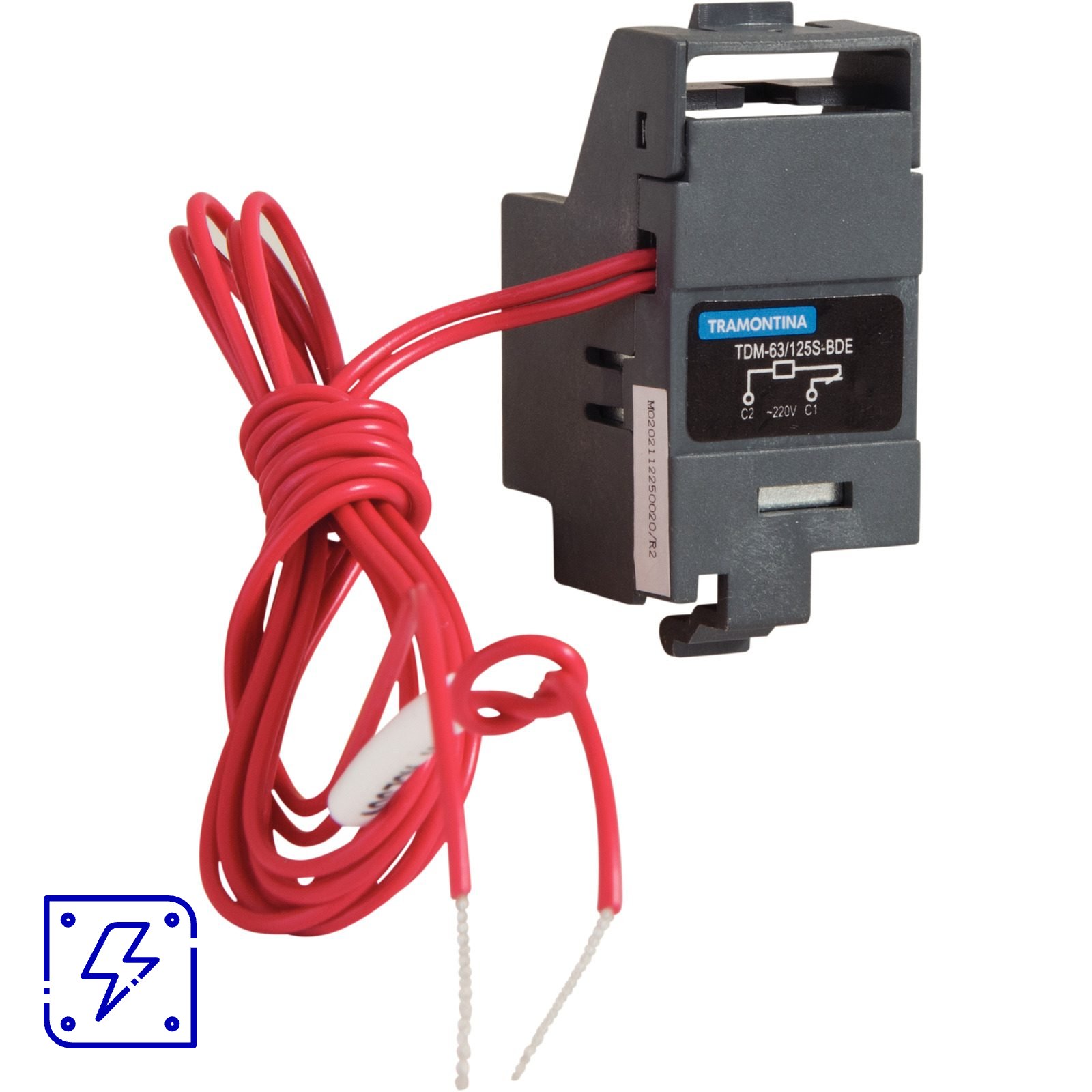 Bobina de Disparo TDM-63/125S 220 V Lado Esquerdo 1 UNIDADES EMB.MINIMA