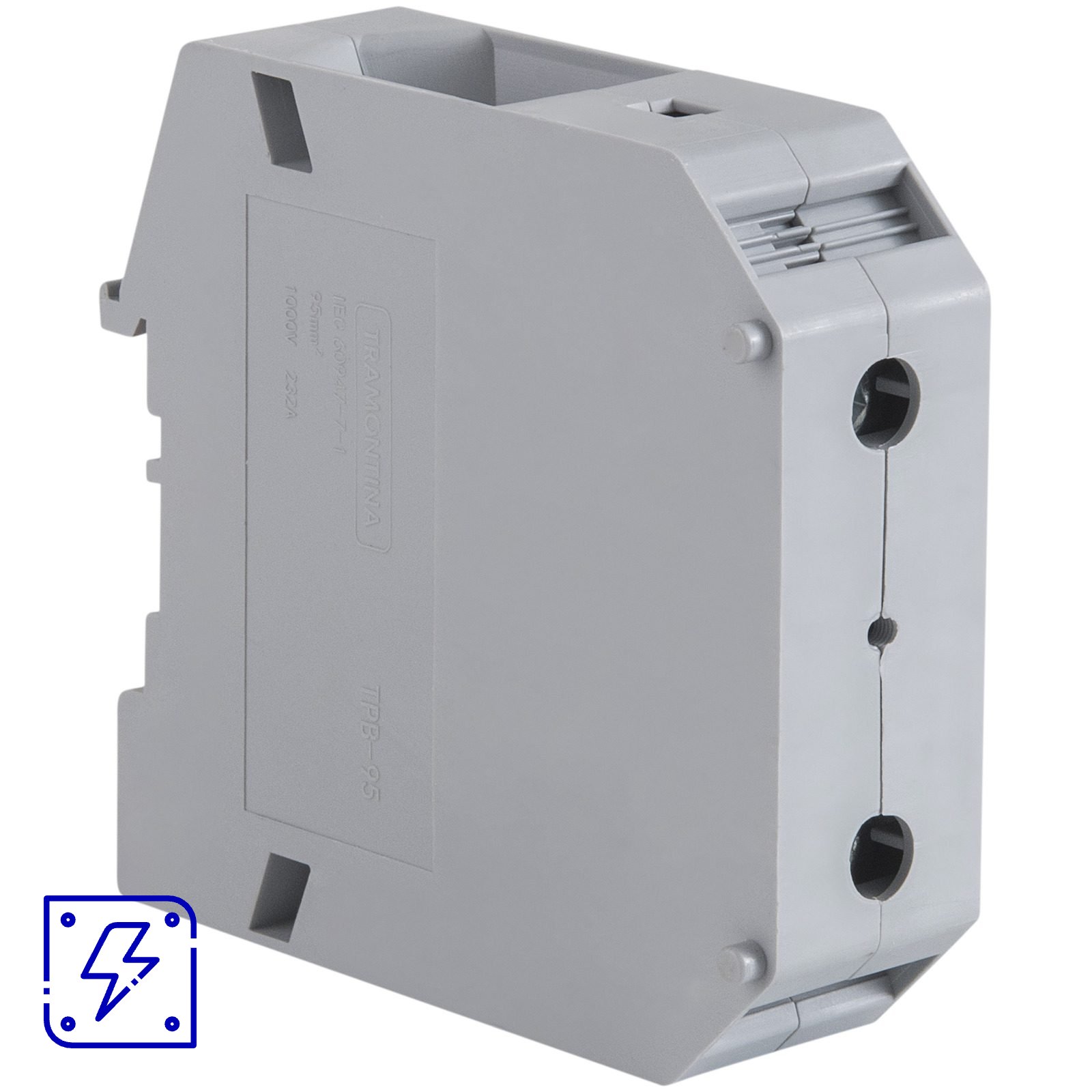 Borne de Conexão a Parafuso Cinza 95 mm² Tramontina TPB-95 10 UNIDADES EMB.MINIMA