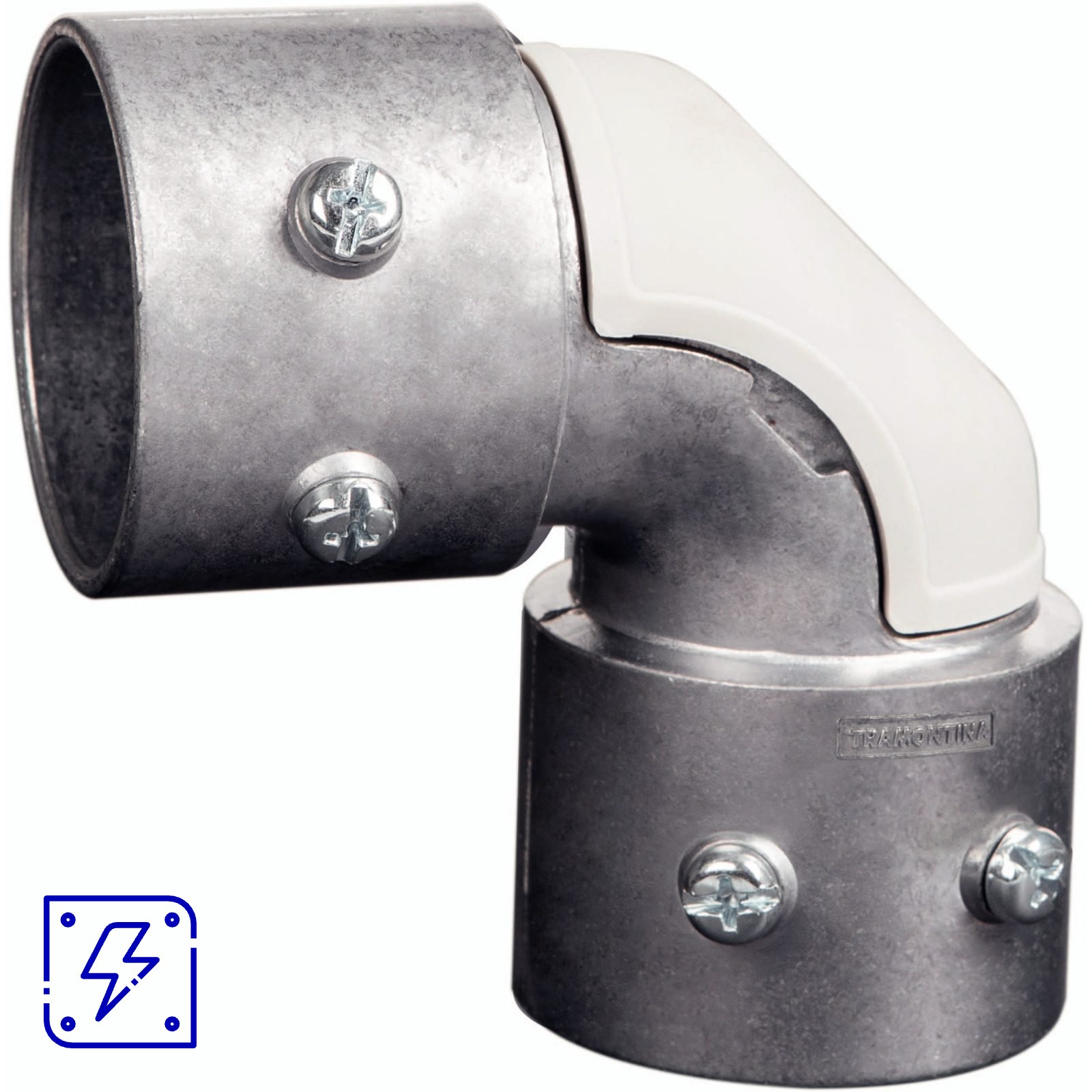Conector Curvo 1.1/2" Tramontina sem Rosca 10 UNIDADES EMB.MINIMA