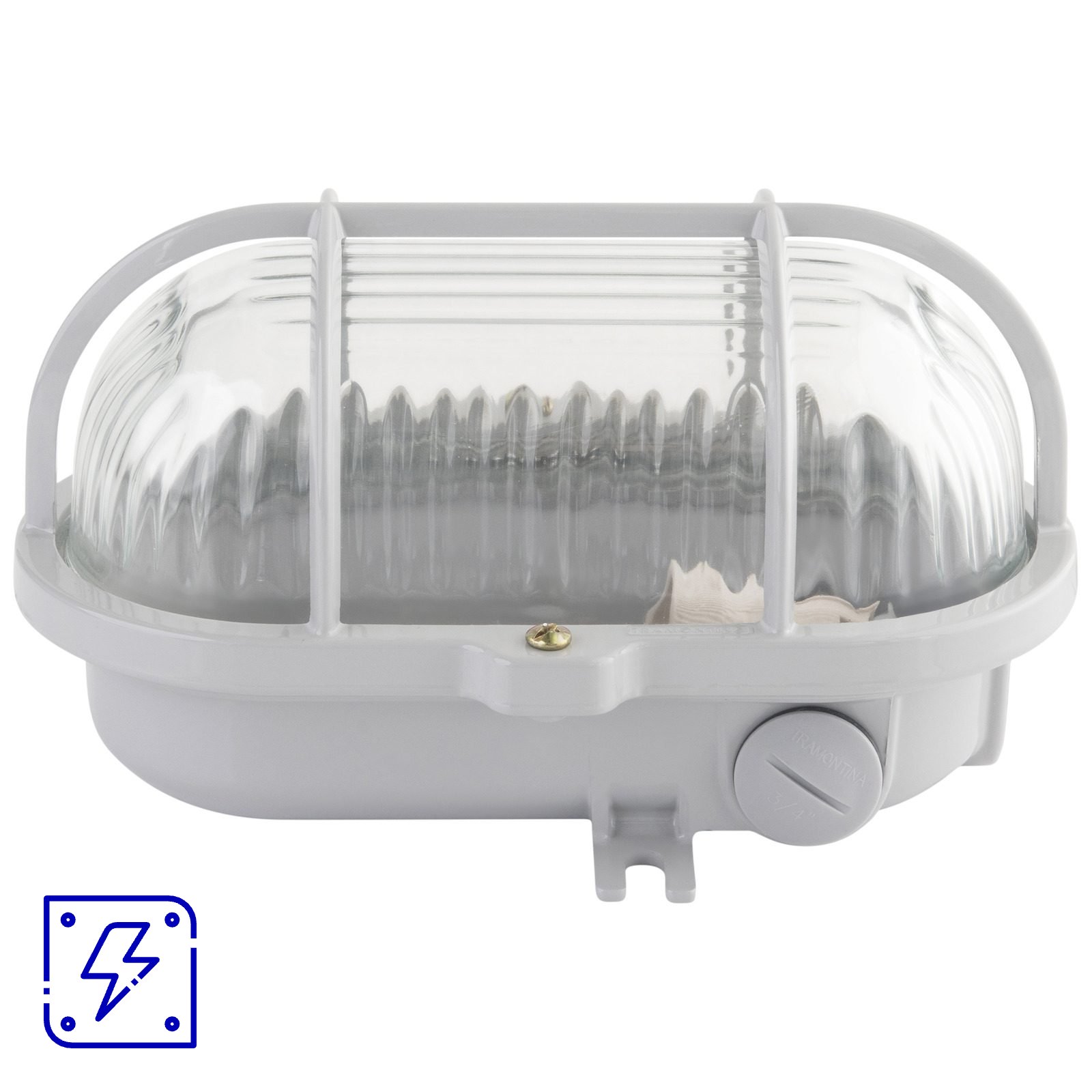 Blindado Aparente 60 W 100 W Tramontina em Alumínio 1 UNIDADES EMB.MINIMA